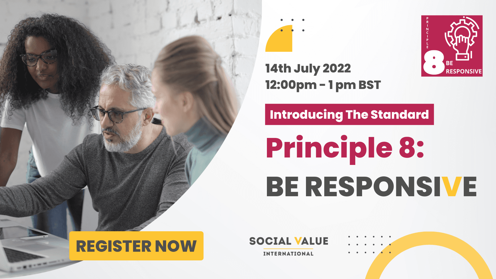 Prinsip 8: Be Responsive (Responsif Dalam Mengambil Keputusan)